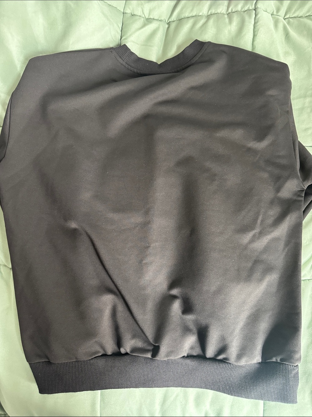 Kids Black 'God First Bro' Graphic Crew Sweatshirt - Picture 4 of 4